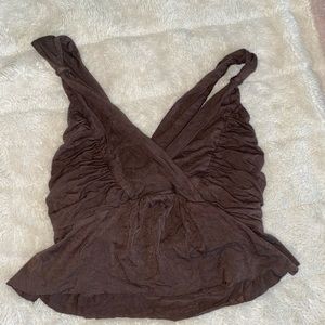 Stunning brown tank top